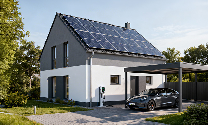 Energieautarkes Einfamilienhaus
