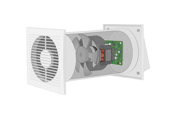 Lüftungsanlage mit Wärmerückgewinnung